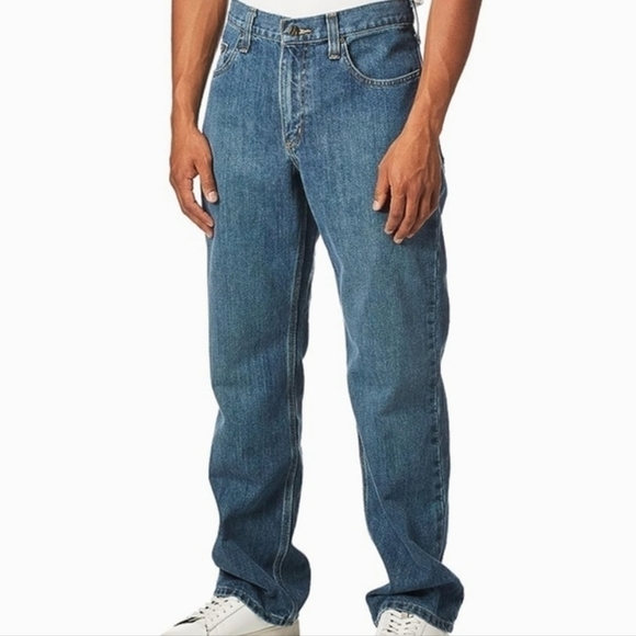 Carhartt Relaxed Blue Jeans Size 42x30 - Picture 2 of 5